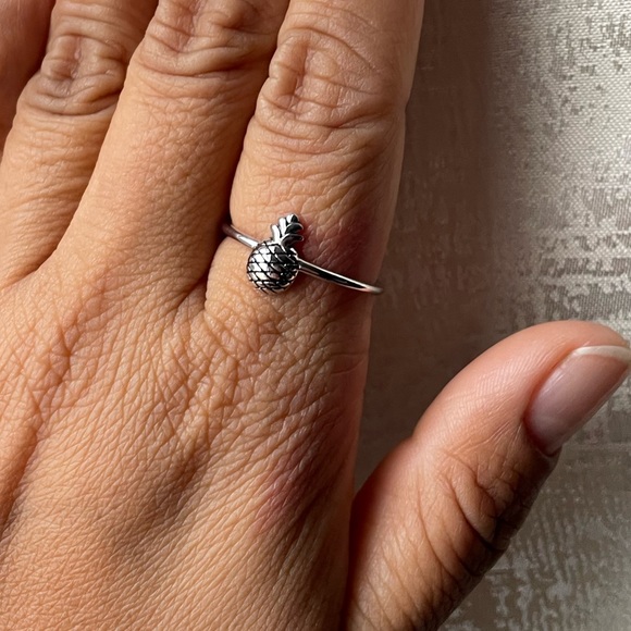 Sterling Silver Pineapple Ring - Picture 6 of 8